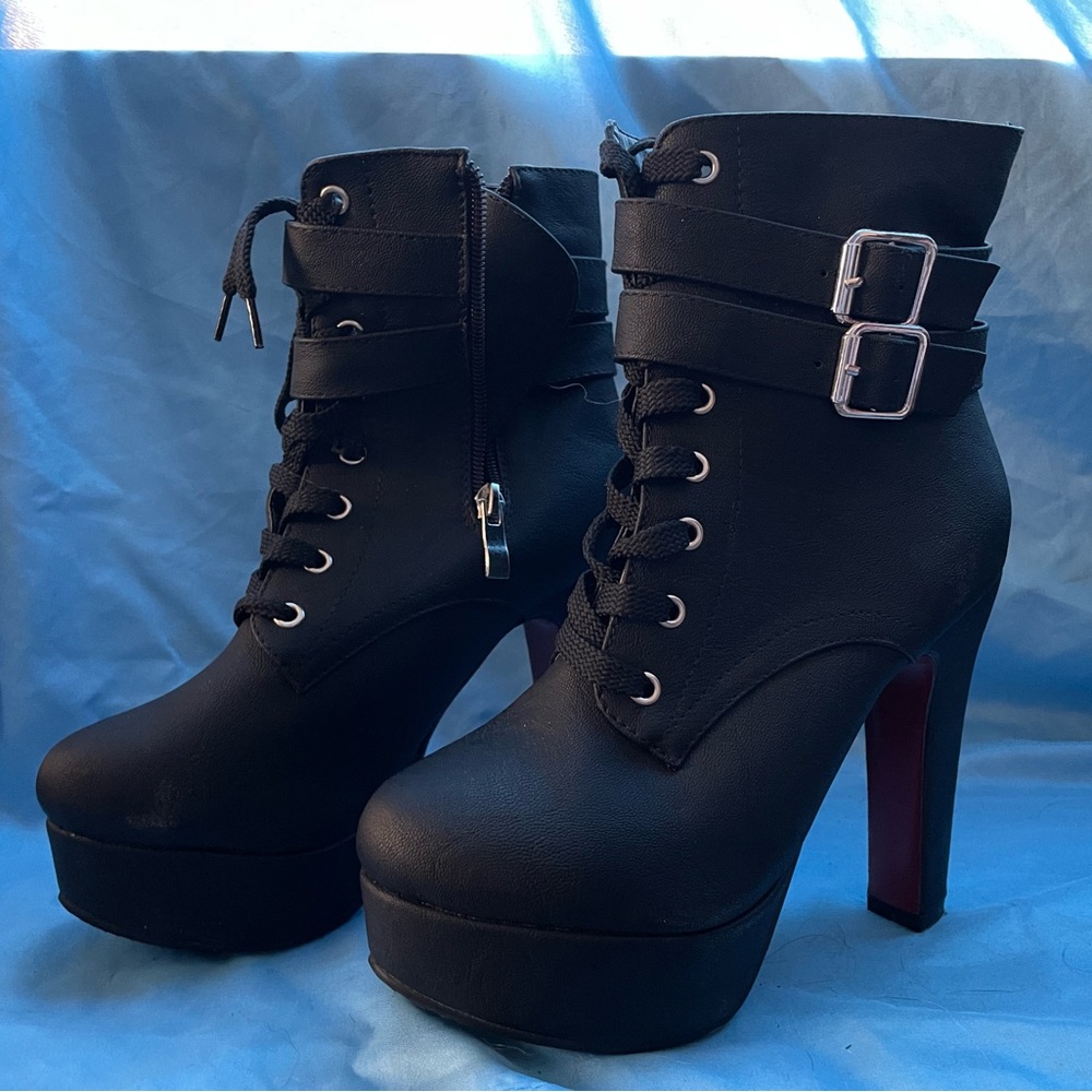 Black boots